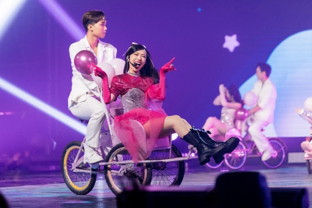 Phần thể hiện của Diệu Nhi. Ảnh: FBNV