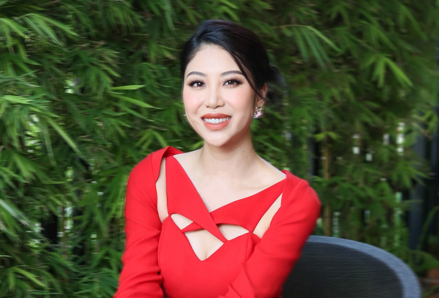 Hoa hậu Lan Anh. Ảnh: FBNV