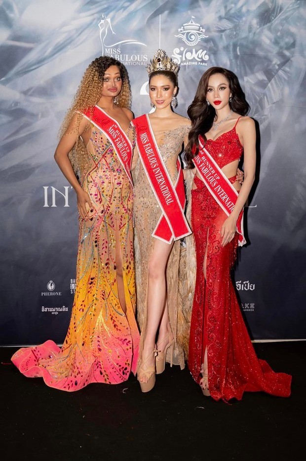 Top 3 Miss Fabulous International 2023. Ảnh: FBNV Top 3 Miss Fabulous International 2023. Ảnh: FBNV