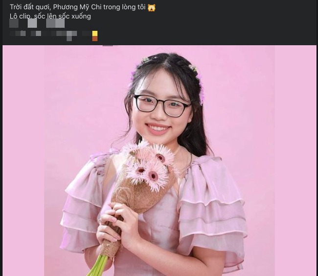 Phương Mỹ Chi bỗng trở thành tâm điểm của MXH trước nghi vấn lộ clip nóng. Ảnh: Chụp màn hình Phương Mỹ Chi bỗng trở thành tâm điểm của MXH trước nghi vấn lộ clip nóng. Ảnh: Chụp màn hình