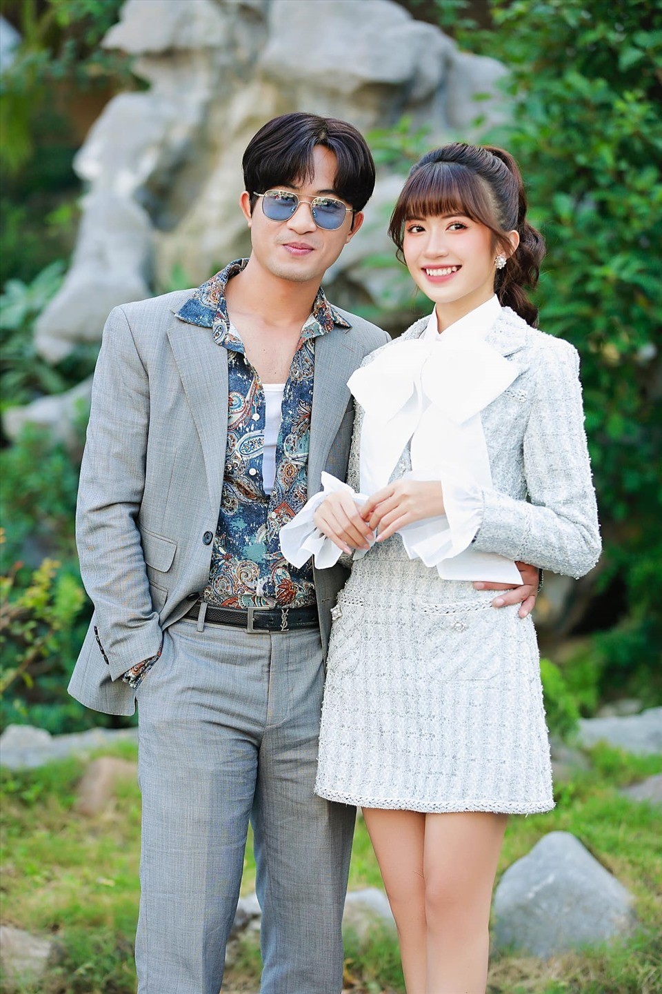 Ngọc Huyền đóng cặp với Doãn Quốc Đam trong phim 'Thương ngày nắng về'. Ảnh: FBNV