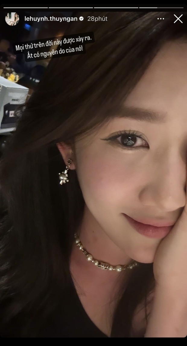 Động thái của Thúy Ngân khiến nhiều người chú ý. Ảnh: Chụp màn hình Động thái của Thúy Ngân khiến nhiều người chú ý. Ảnh: Chụp màn hình