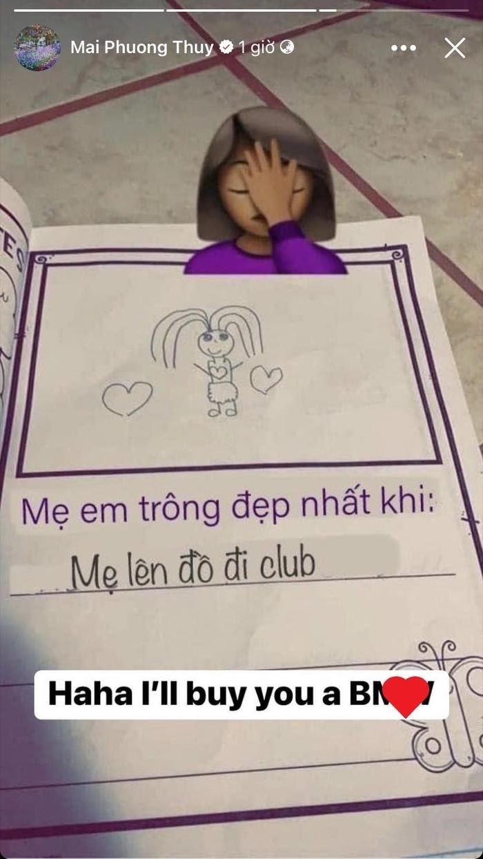 Mai Phương Thúy bày tỏ ý định sẽ 'tậu' cho con gái nuôi chiếc xế sang. Ảnh: FBNV Mai Phương Thúy bày tỏ ý định sẽ 'tậu' cho con gái nuôi chiếc xế sang. Ảnh: FBNV