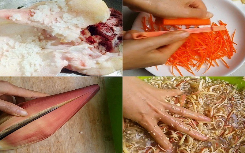 Cách làm nộm hoa chuối tai heo không thâm đơn giản, dễ làm thích hợp để ăn giải ngấy dịp Tết này - Ảnh 2 Cách làm nộm hoa chuối tai heo không thâm đơn giản, dễ làm thích hợp để ăn giải ngấy dịp Tết này - Ảnh 2