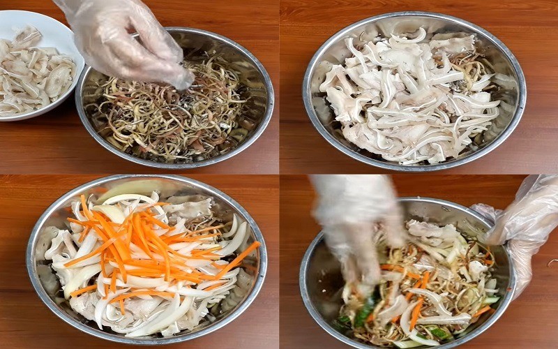 Cách làm nộm hoa chuối tai heo không thâm đơn giản, dễ làm thích hợp để ăn giải ngấy dịp Tết này - Ảnh 5 Cách làm nộm hoa chuối tai heo không thâm đơn giản, dễ làm thích hợp để ăn giải ngấy dịp Tết này - Ảnh 5