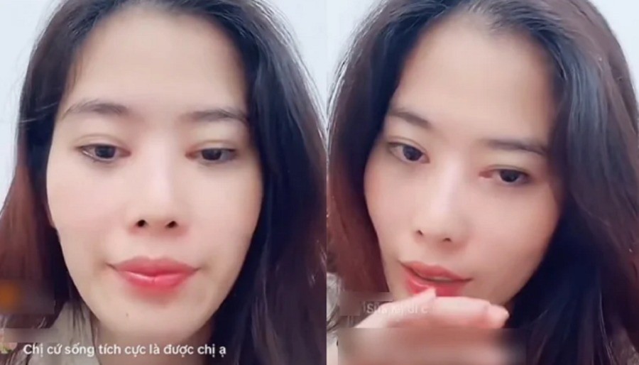 Nam Em livestream vào mỗi buổi tối. Ảnh: Chụp màn hình