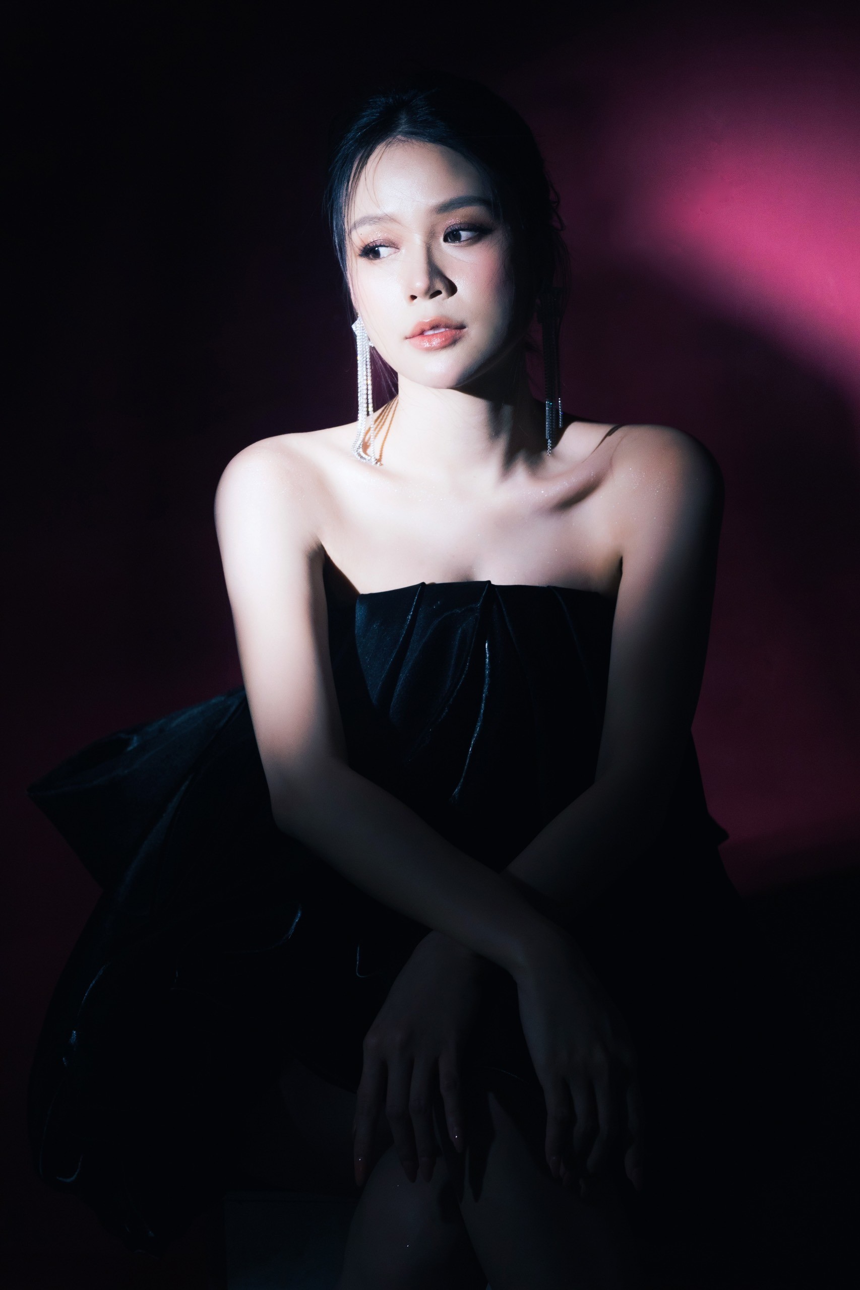 Sam hiện tại đang ở những tháng cuối của thai kỳ. Ảnh: FBNV