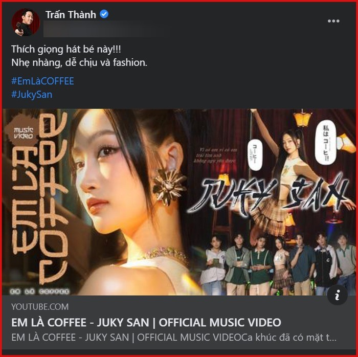 Hóa ra nữ ca sĩ gen Z được Trấn Thành nhờ vả làm 'gỏi măng cụt' từng song ca với Đan Trường 4 Hóa ra nữ ca sĩ gen Z được Trấn Thành nhờ vả làm 'gỏi măng cụt' từng song ca với Đan Trường 4