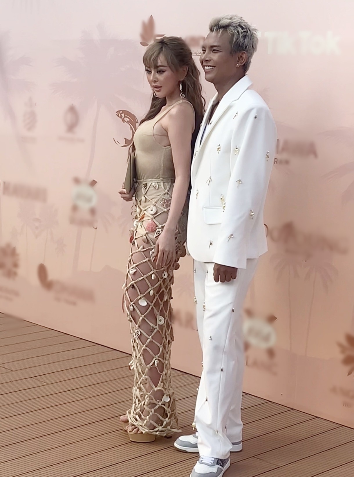 Trang Nemo trong show của Đỗ Long cách đây vài ngày. Ảnh: Internet.