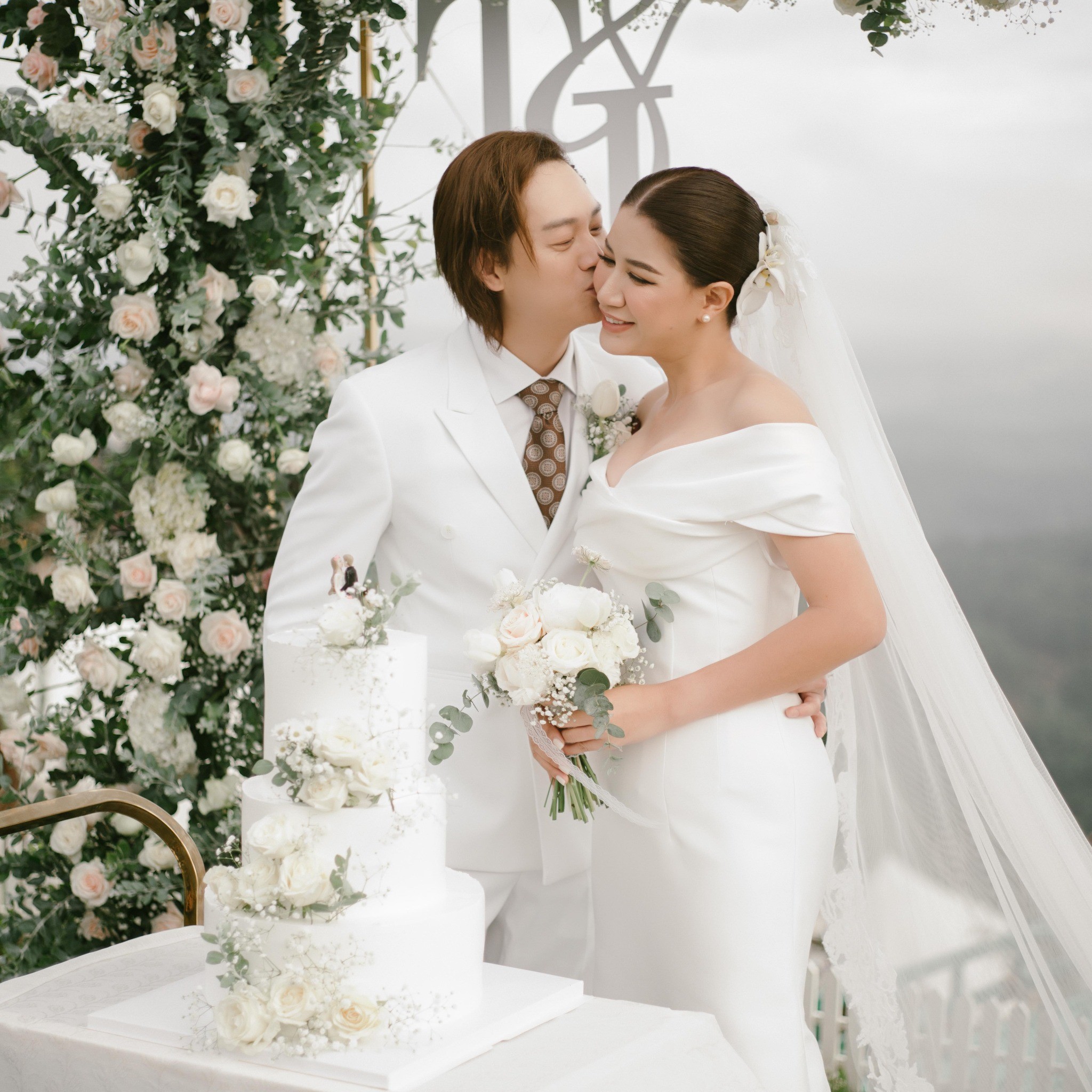 Trang Trần tổ chức đám cưới với Louis Trần vào ngày 27/5 vừa qua. Ảnh: FB Trang Trần.