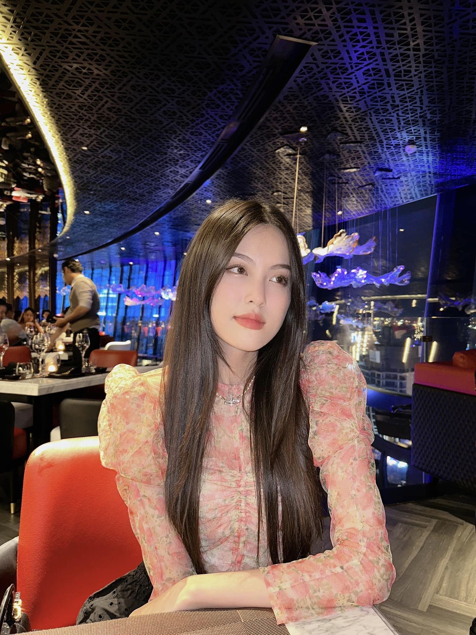 Nhan sắc bạn gái rapper HIEUTHUHAI. Ảnh: FB Tăng Mỹ Hàn.