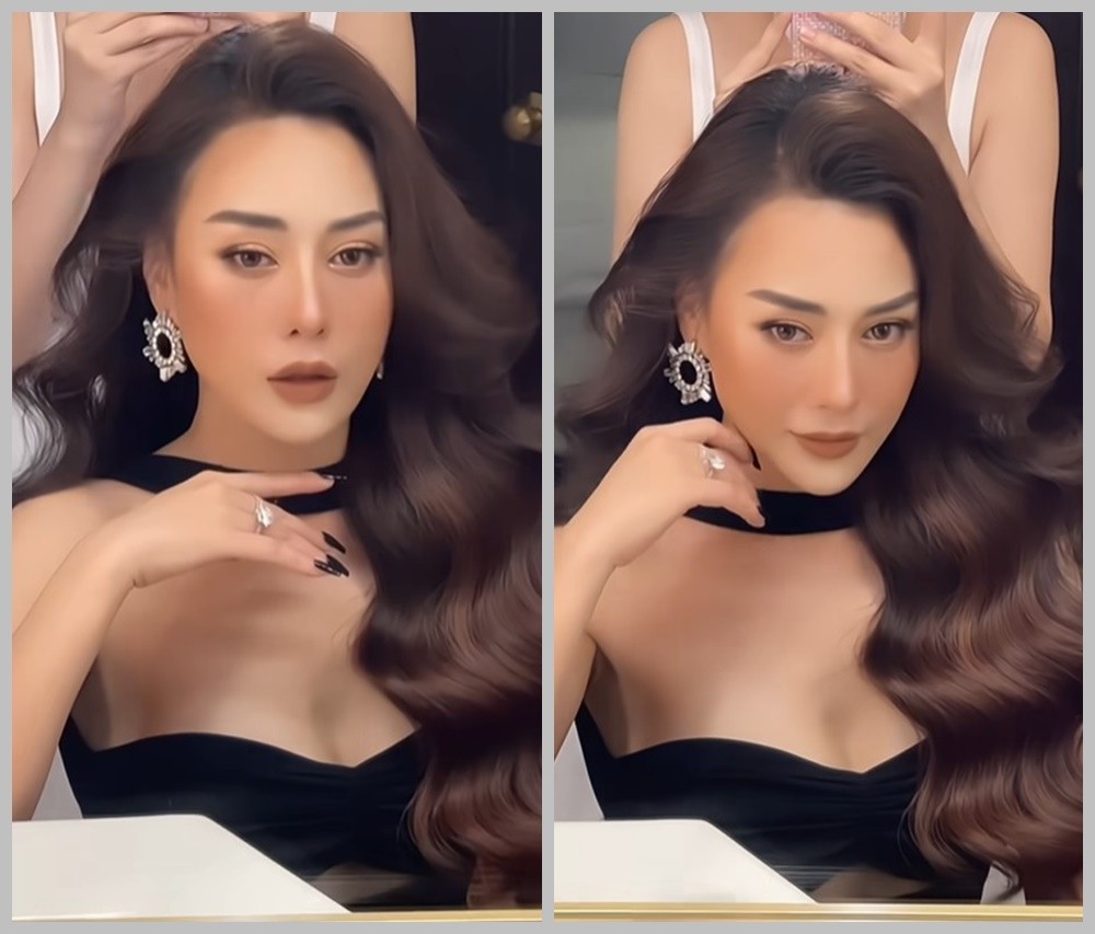 Cận cảnh nhan sắc xinh đẹp của Phương Oanh trong clip mới nhất. Ảnh chụp màn hình. Cận cảnh nhan sắc xinh đẹp của Phương Oanh trong clip mới nhất. Ảnh chụp màn hình.