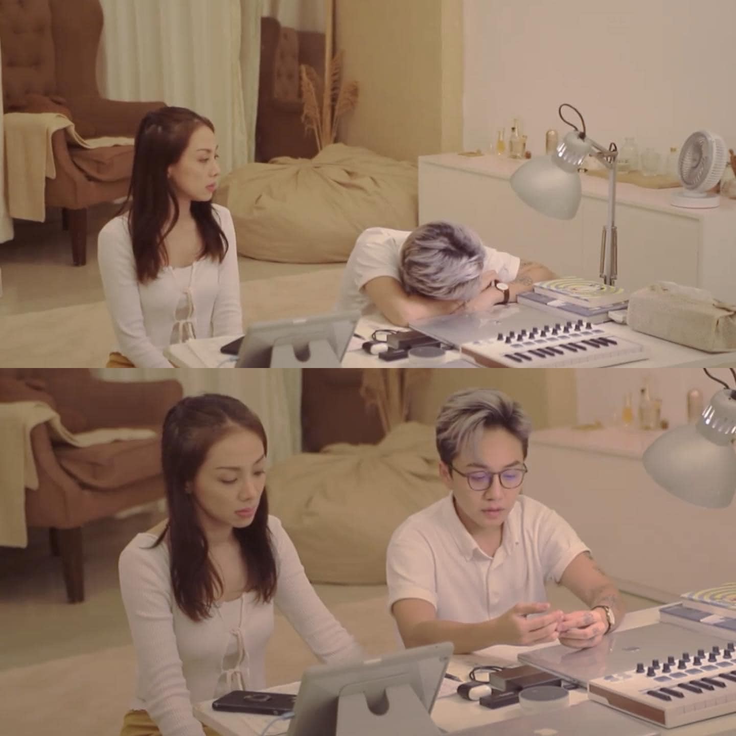 Cả hai đầu tư làm video chứng minh hình ảnh do bản thân tự chụp. Ảnh Internet.