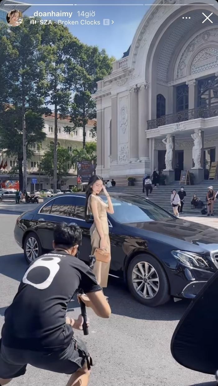 Qua camera thường chưa chỉnh sửa, vóc dáng của Doãn Hải My được khán giả hết lời khen ngợi. Ảnh chụp màn hình. Qua camera thường chưa chỉnh sửa, vóc dáng của Doãn Hải My được khán giả hết lời khen ngợi. Ảnh chụp màn hình.