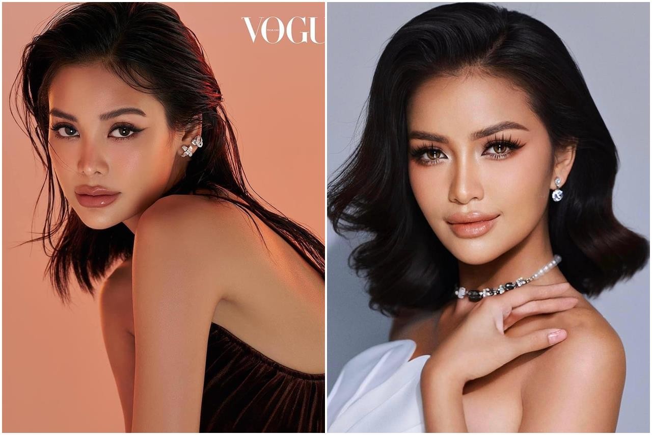 Sau khi dao kéo, nhan sắc Engfa đã cải thiện hơn. Ở góc chụp này, Engfa Waraha và Ngọc Châu được nhận xét trông rất giống nhau.