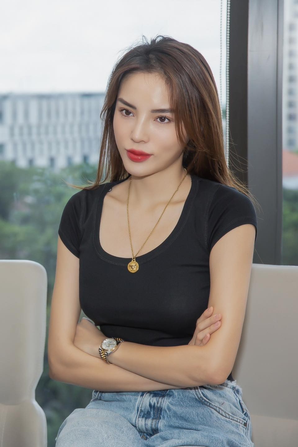 Nhan sắc của Kỳ Duyên hiện tại. Ảnh: FB Nguyễn Cao Kỳ Duyên.