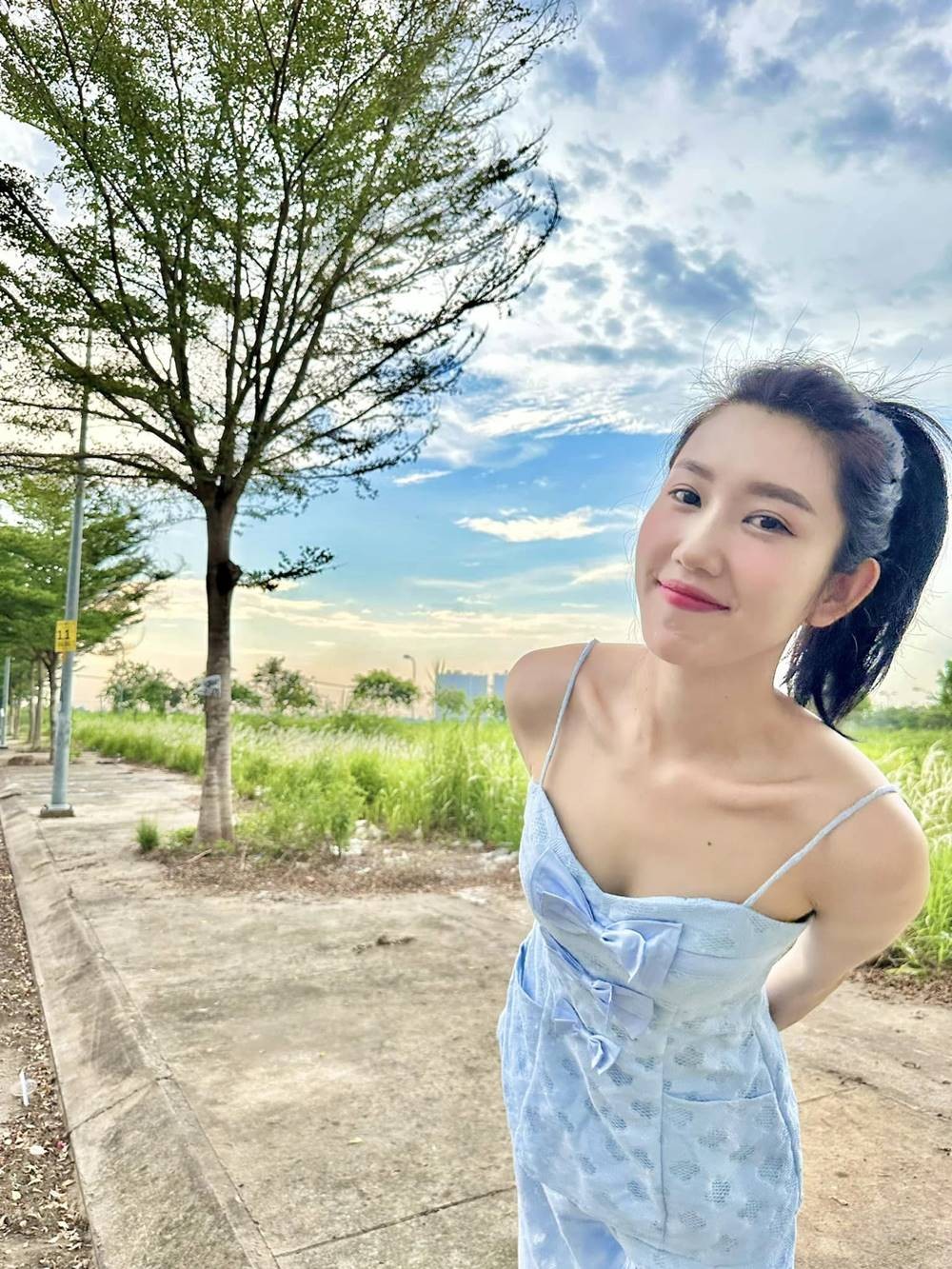 Nữ diễn viên 9X trông gầy gò hơn so với trước đây khi lộ thân hình mảnh mai Ảnh: FB Thúy Ngân Nữ diễn viên 9X trông gầy gò hơn so với trước đây khi lộ thân hình mảnh mai Ảnh: FB Thúy Ngân