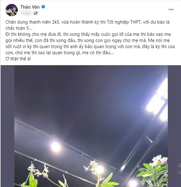 Bài đăng của MC Thảo Vân thu hút sự chú ý của cư dân mạng. Ảnh: Chụp màn hình. Bài đăng của MC Thảo Vân thu hút sự chú ý của cư dân mạng. Ảnh: Chụp màn hình.