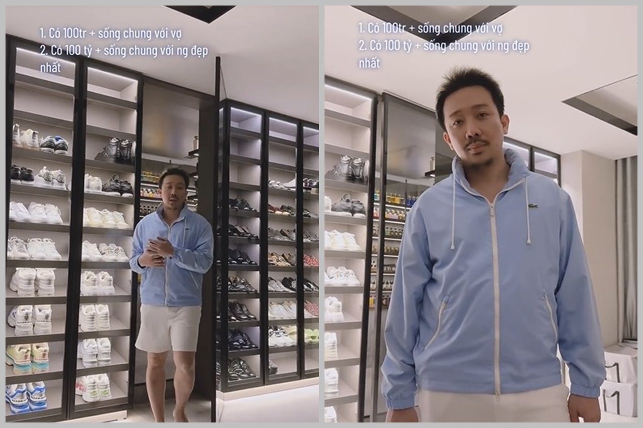 Hari Won đưa ra câu hỏi khó cho chồng. Ảnh chụp màn hình.