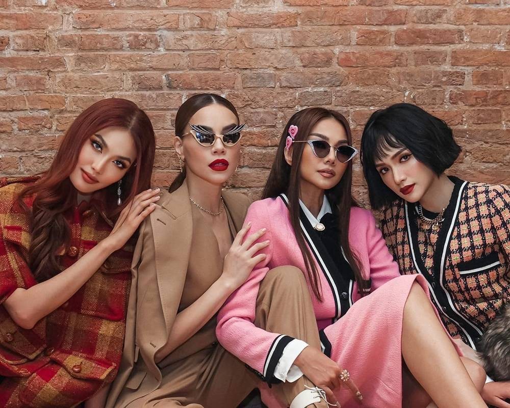 Bốn HLV của The New Mentor. Ảnh: FB Lan Khuê