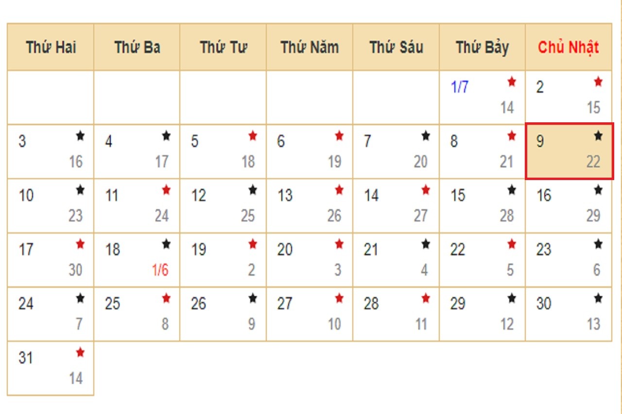 Lịch âm 9/7 - Xem lịch âm hôm nay 9/7/2023. Lịch âm 9/7 - Xem lịch âm hôm nay 9/7/2023.