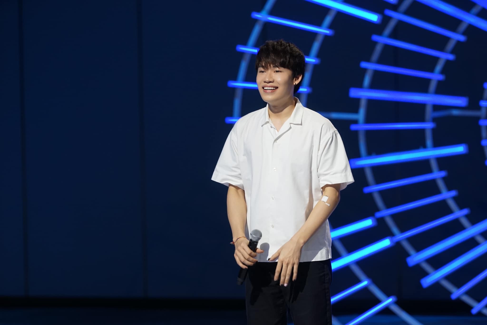 Nam diễn viên 9X được khán giả ủng hộ khi tham gia cuộc thi. Ảnh FB Quang Trung Nam diễn viên 9X được khán giả ủng hộ khi tham gia cuộc thi. Ảnh FB Quang Trung