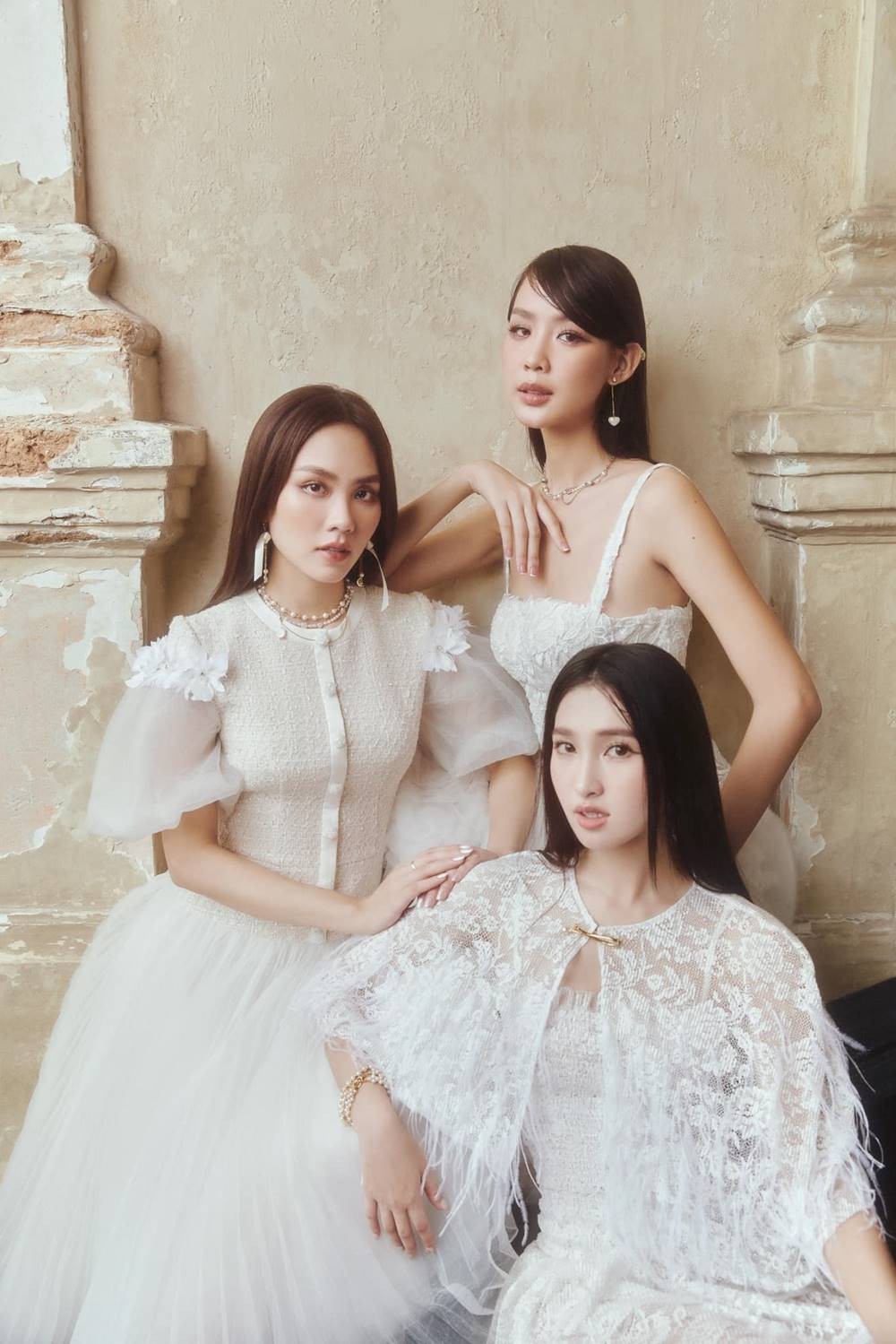 Top 3 Miss World Vietnam 2022: Mai Phương, Bảo Ngọc và Phương Nhi. Ảnh: FB Bảo Ngọc. 