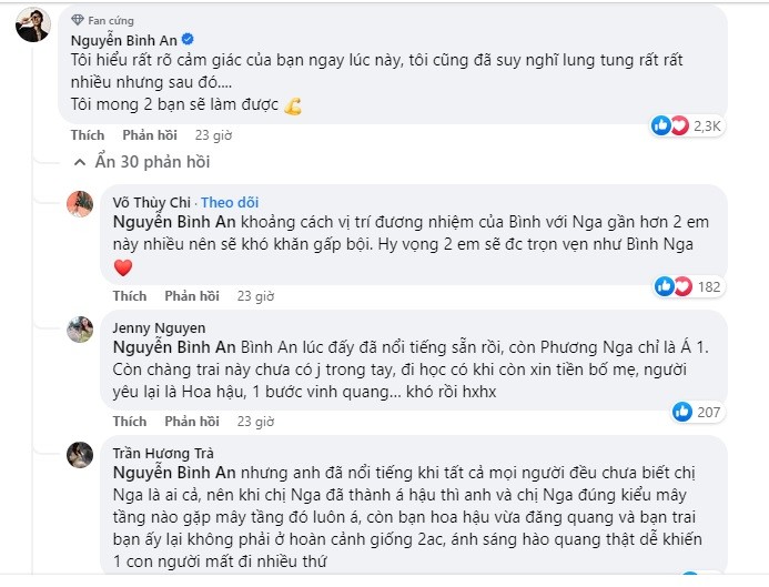 Bình luận của cư dân mạng. Ảnh chụp màn hình. Bình luận của cư dân mạng. Ảnh chụp màn hình.