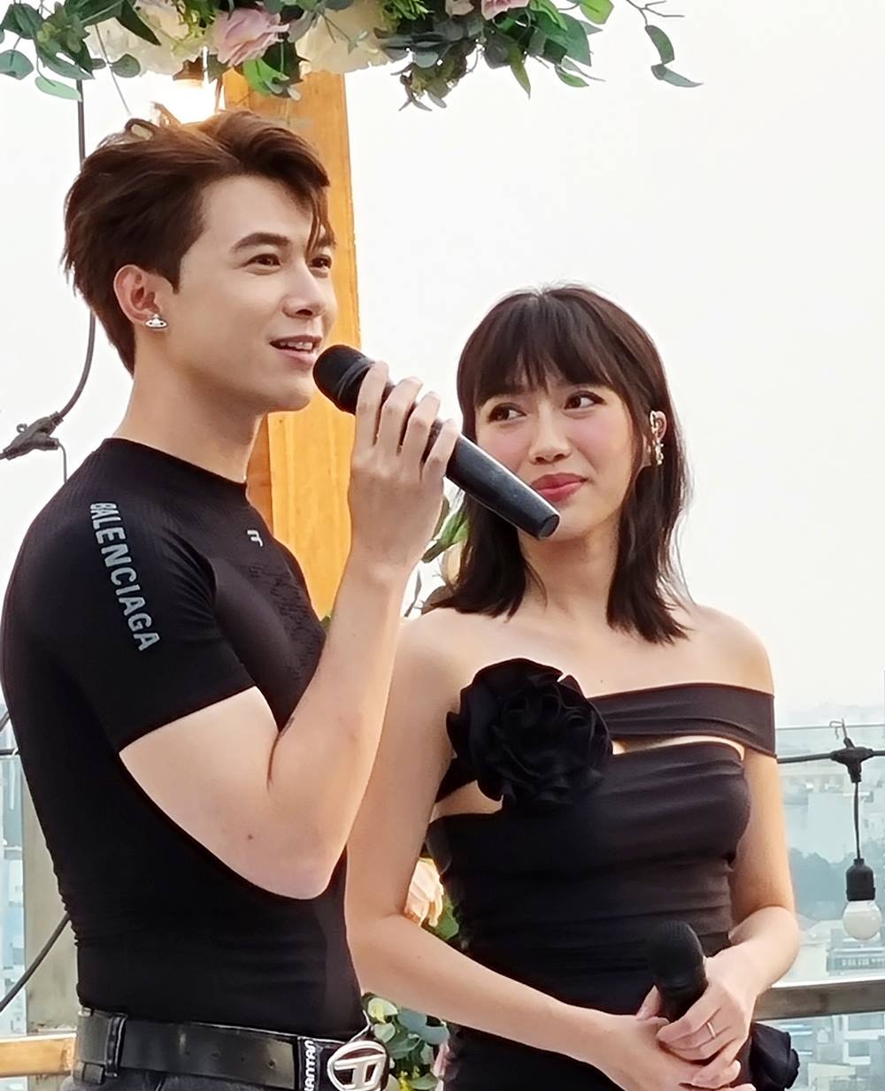 Vợ chồng Diệu Nhi - Anh Tú. Ảnh: Internet.