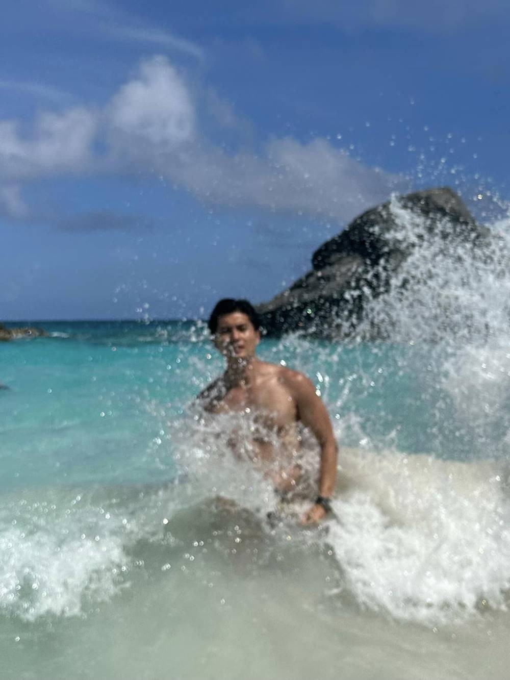 Lâm Bảo Châu dưới ống kính của Lệ Quyên. Ảnh FB Lâm Bảo Châu