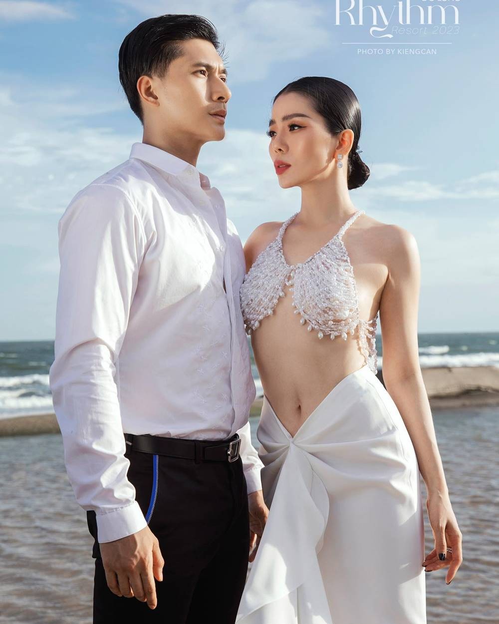 Lâm Bảo Châu thường xuyên 'tháp tùng' bạn gái đi sự kiện. Ảnh FB Lâm Bảo Châu