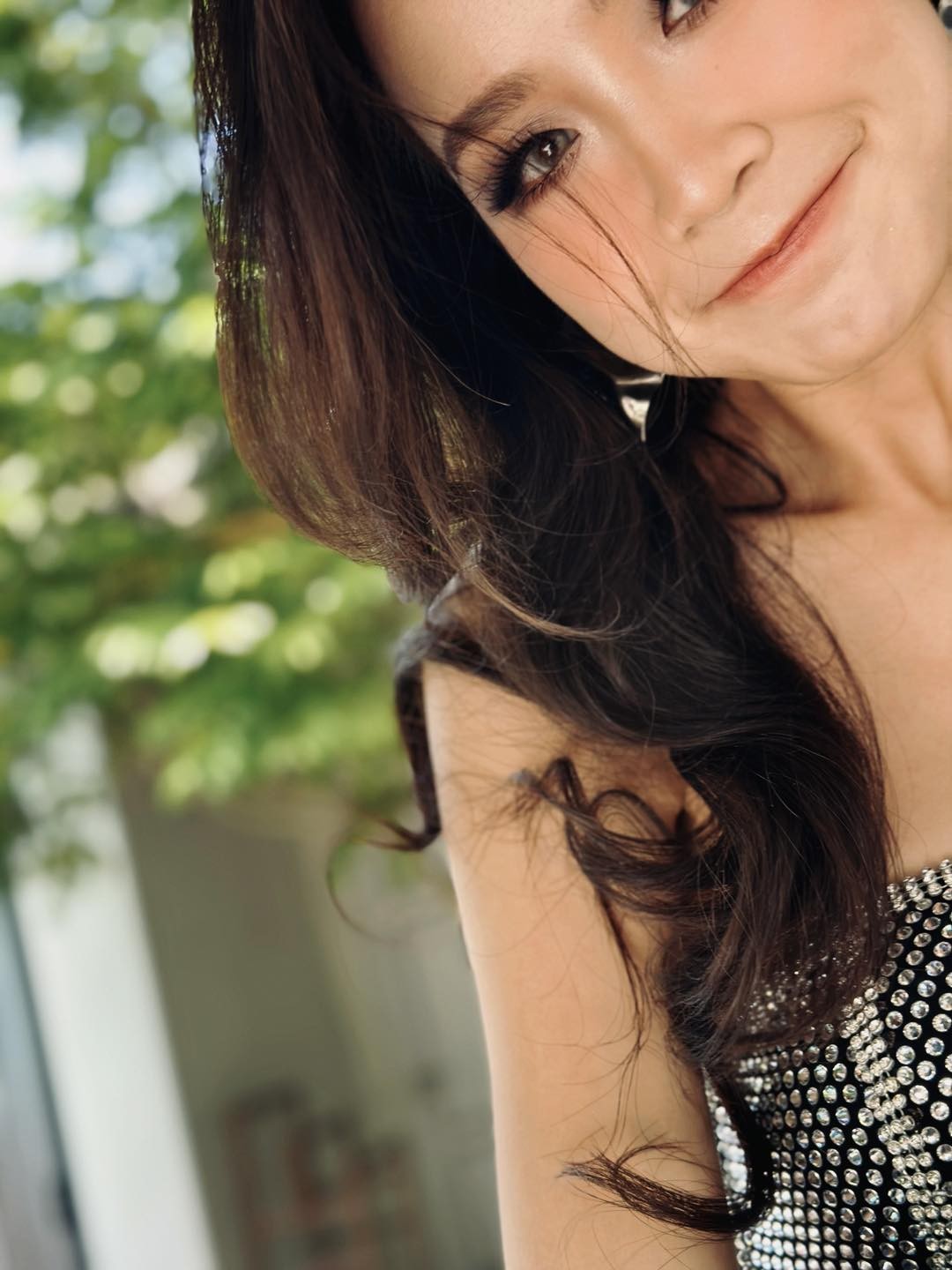 Bảo Ngọc cho rằng bức ảnh này giống phiên bản một chú chipmunk dễ thương. Ảnh: FB Bảo Ngọc.