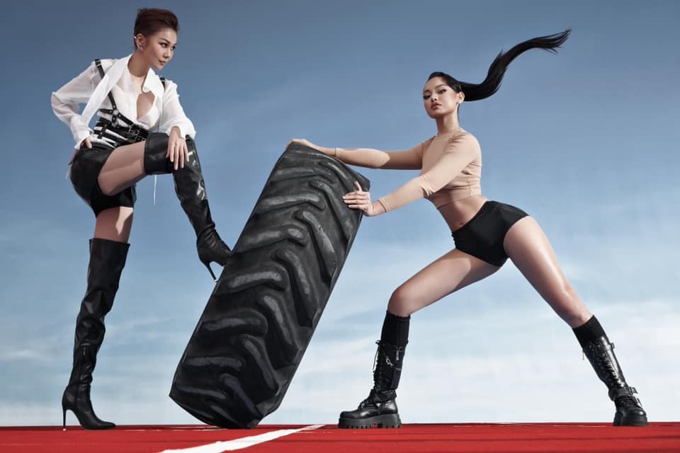 Người đẹp chọn về team Thanh Hằng. Ảnh FB Mai Ngô