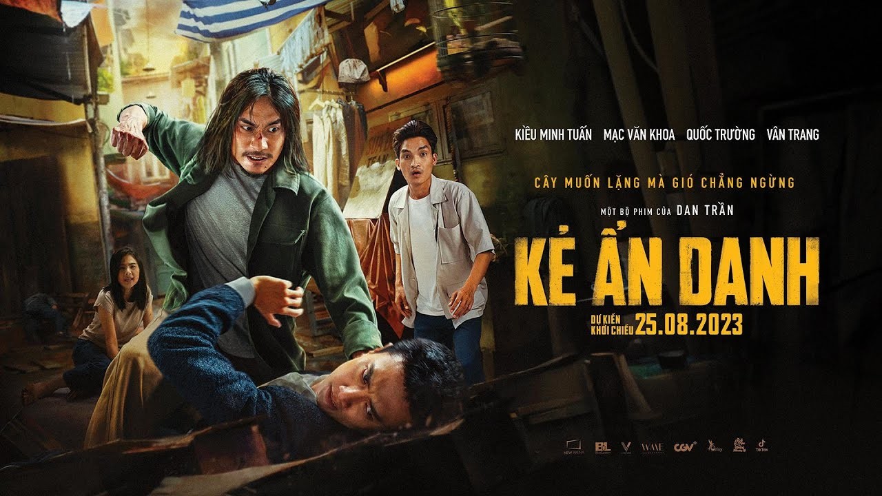 Poster phim 'Kẻ ẩn danh'. Ảnh Internet