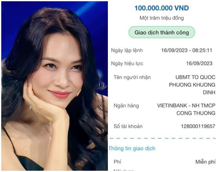 Ca sĩ Mỹ Tâm ủng hộ các nạn nhân trong vụ cháy 100 triệu đồng. Ca sĩ Mỹ Tâm ủng hộ các nạn nhân trong vụ cháy 100 triệu đồng.