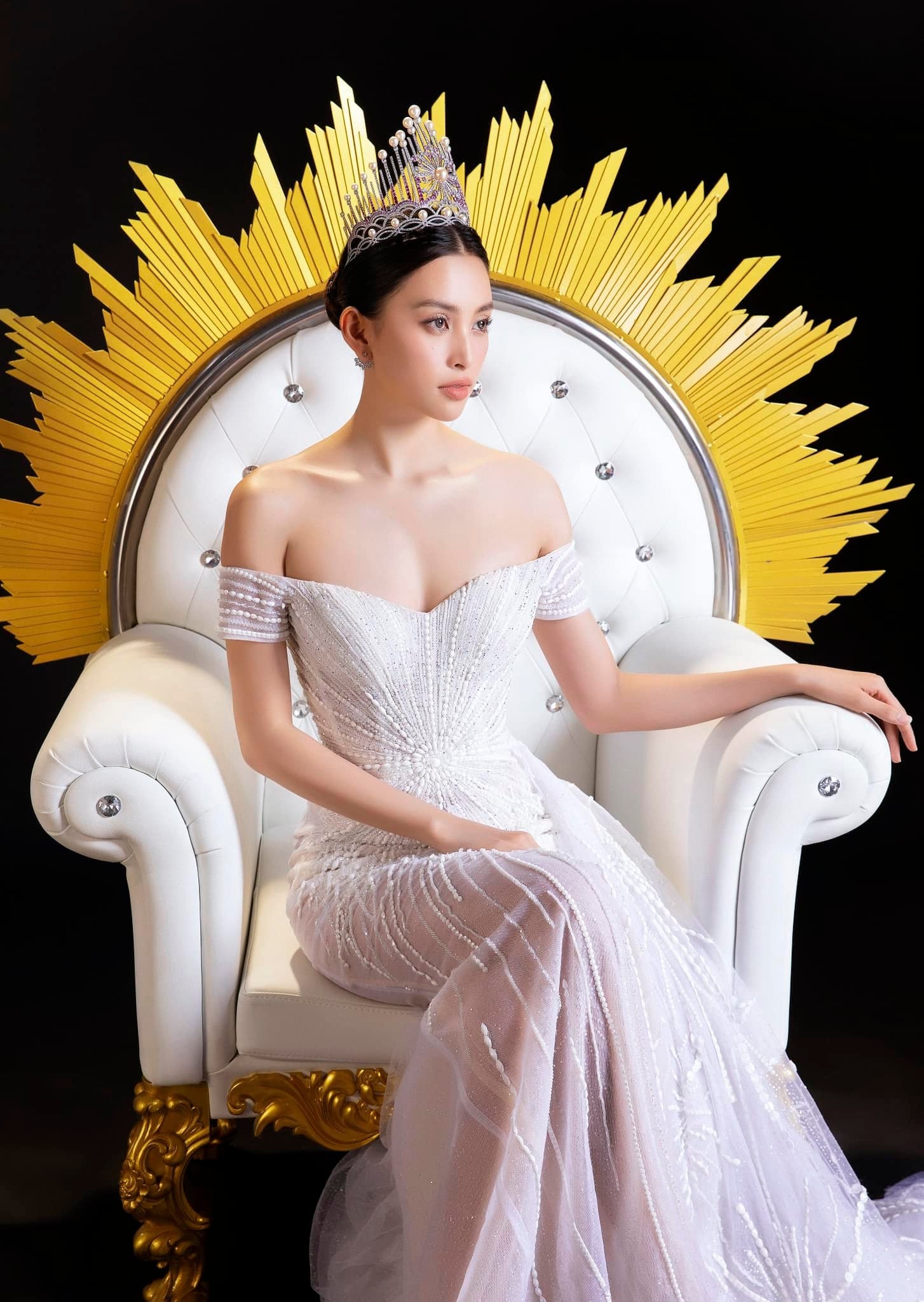 Hoa hậu Tiểu Vy. Ảnh FB Tiểu Vy.