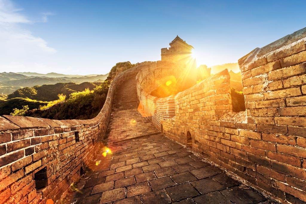 Vạn Lý Trường Thành ngày nay. Ảnh Internet.