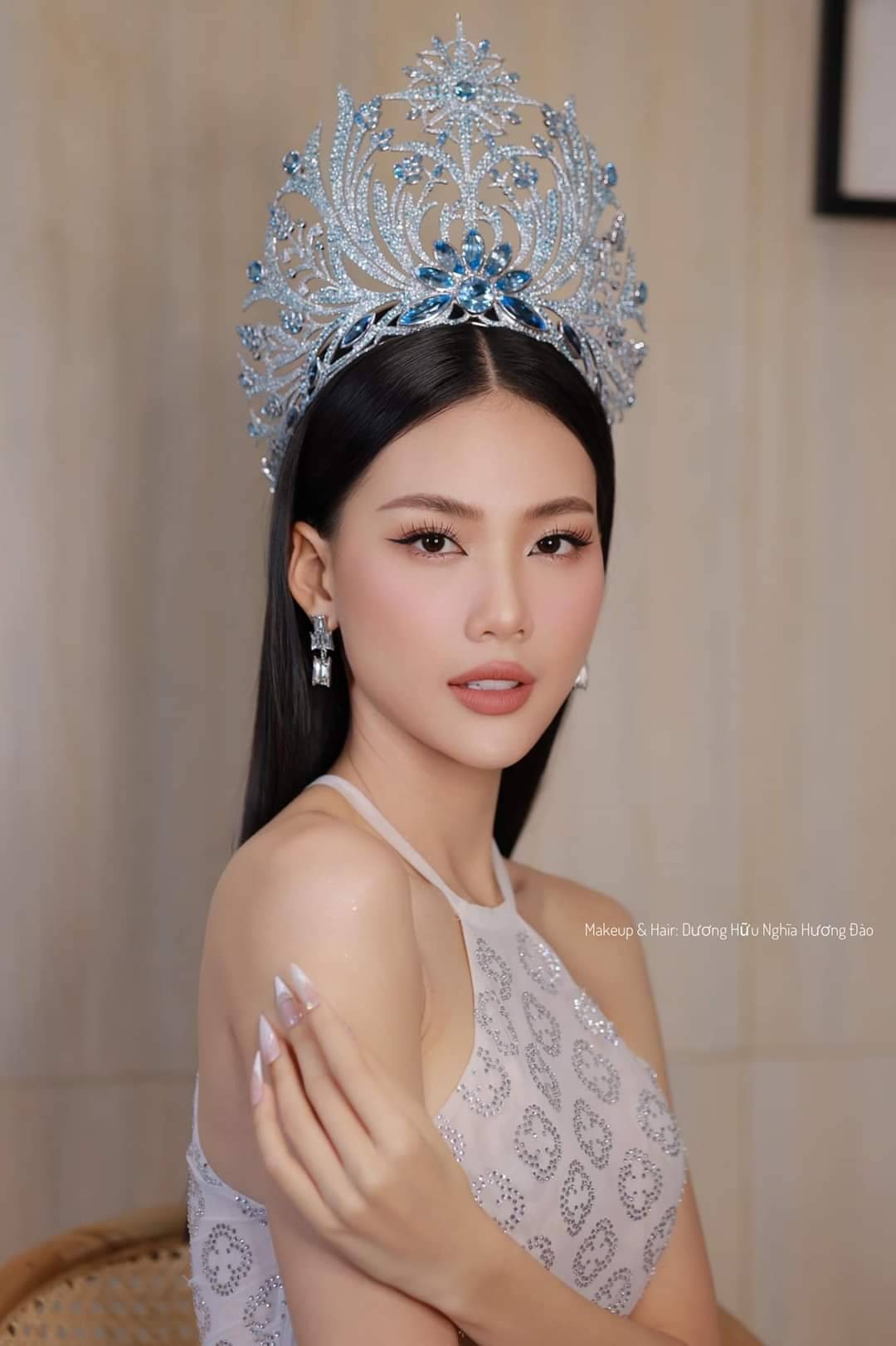 Hình ảnh mới nhất của Tân Miss Universe Vietnam 2023 - Bùi Quỳnh Hoa. Ảnh Internet.