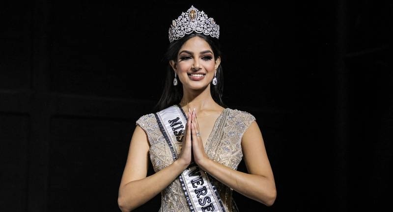Miss Universe 2021 - Harnaaz Sandhu bị miệt thị ngoại hình. Ảnh AFP. Miss Universe 2021 - Harnaaz Sandhu bị miệt thị ngoại hình. Ảnh AFP.