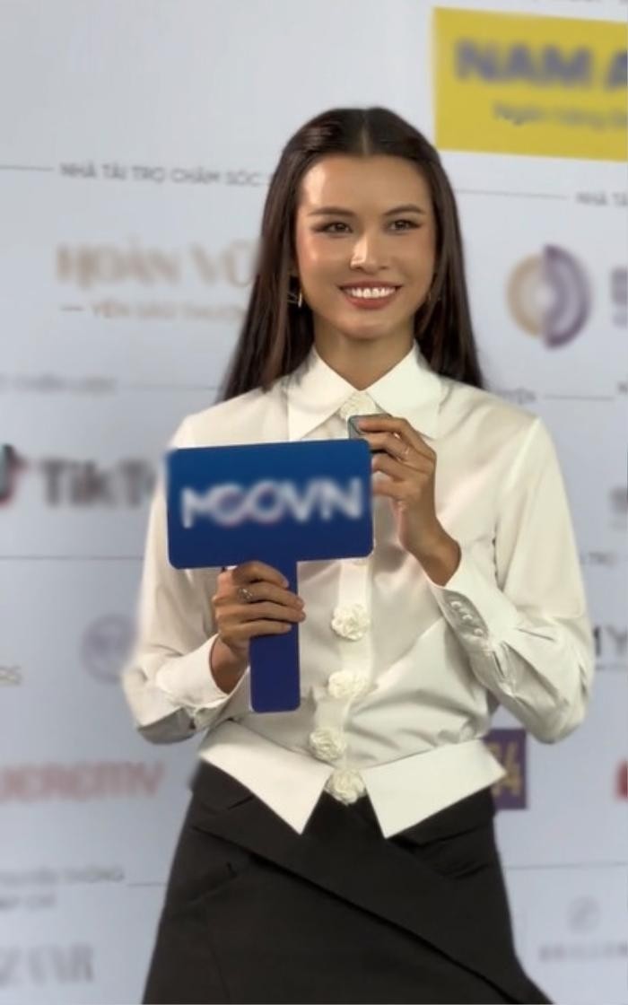 Cao Thiên Trang tại buổi sơ khảo. Ảnh Internet. Cao Thiên Trang tại buổi sơ khảo. Ảnh Internet.