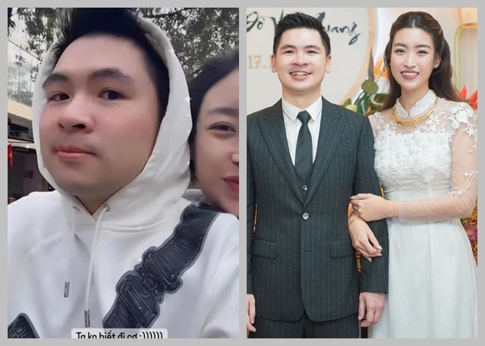 Đỗ Mỹ Linh và chồng không đội mũ bảo hiểm khi tham gia giao thông. Ảnh Internet. Đỗ Mỹ Linh và chồng không đội mũ bảo hiểm khi tham gia giao thông. Ảnh Internet.