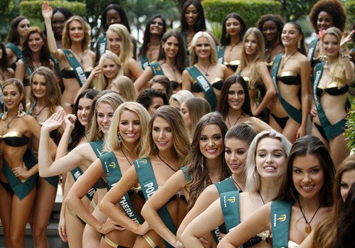 Thí sinh Miss Earth 2018. Ảnh Internet. Thí sinh Miss Earth 2018. Ảnh Internet.