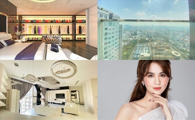 Căn penthouse 20 tỷ của Ngọc Trinh. Căn penthouse 20 tỷ của Ngọc Trinh.