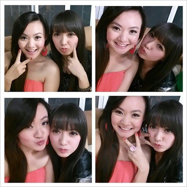 Xuân Mai và Xuân Nghi hội ngộ ở Mỹ. Xuân Mai và Xuân Nghi hội ngộ ở Mỹ.