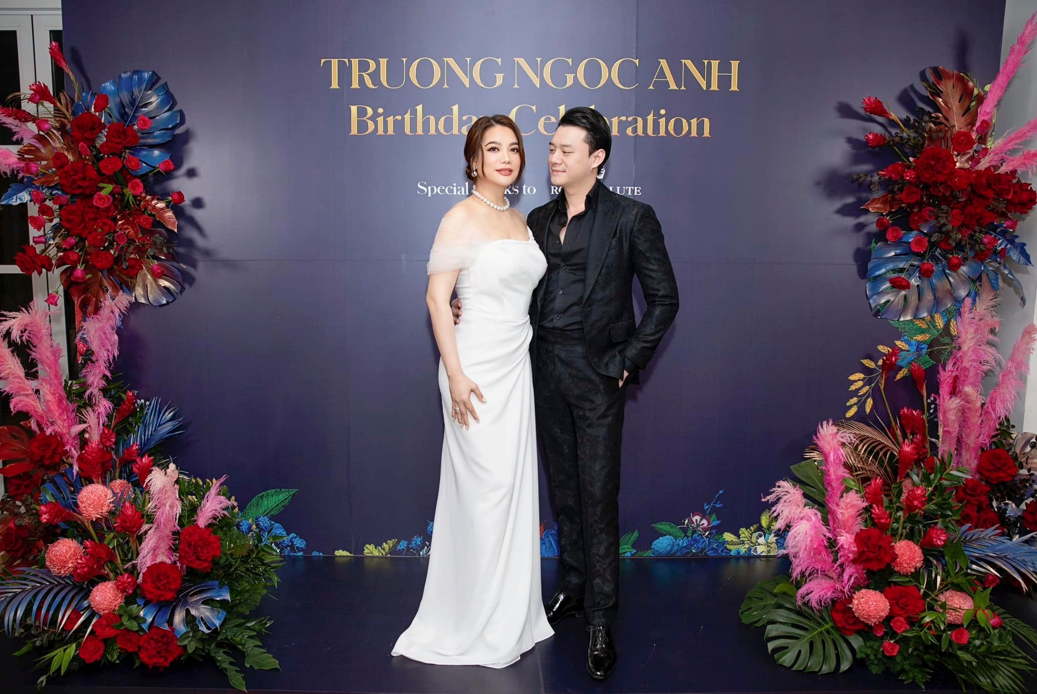 Anh Dũng và Trương Ngọc Ánh tại một sự kiện.