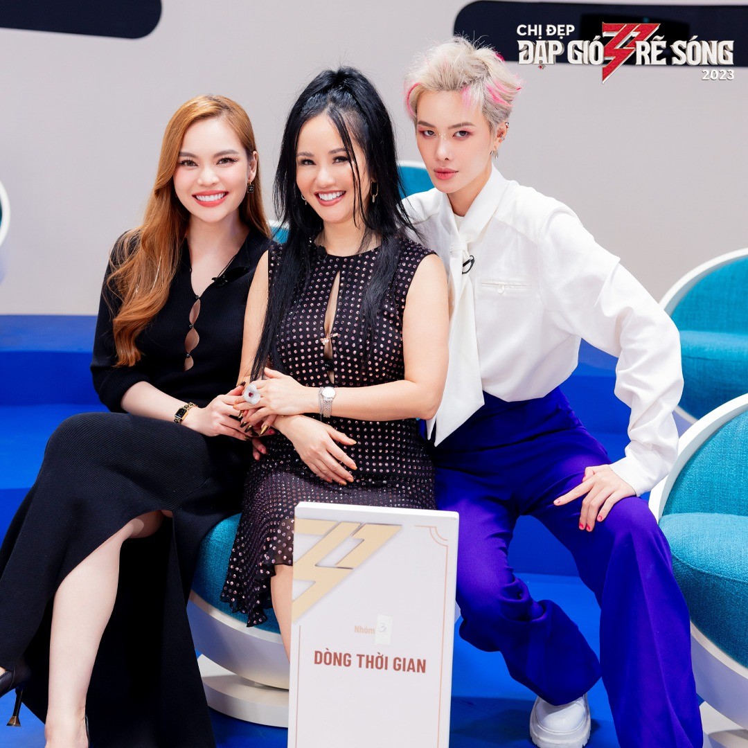 Nhóm Hà Kino. Ảnh FB Chị Đẹp đạp gió rẽ sóng. 