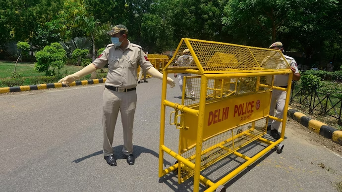 Hiện trường vụ việc. Ảnh Indian Express.