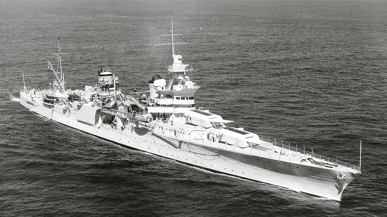 Tàu USS Indianapolis.