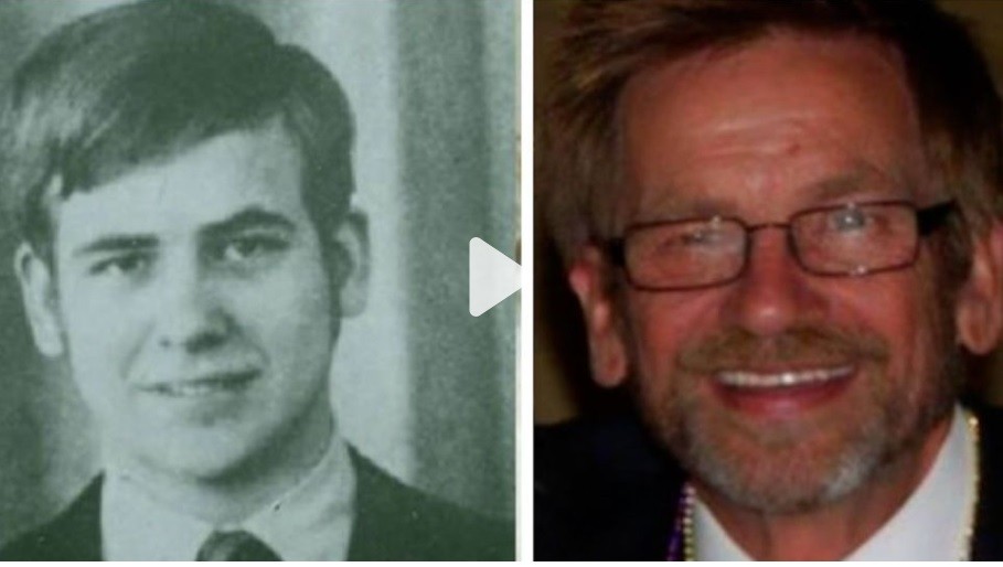 Ted thời trẻ và khi về già.