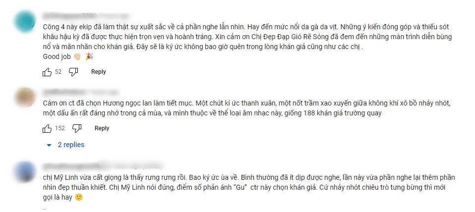 Công diễn 4 của 'Chị Đẹp đạp gió rẽ sóng' đạt hơn 1,2 triệu lượt xem sau 18h, nhận mưa lời khen vì các tiết mục quá xuất sắc - Ảnh 1 Công diễn 4 của 'Chị Đẹp đạp gió rẽ sóng' đạt hơn 1,2 triệu lượt xem sau 18h, nhận mưa lời khen vì các tiết mục quá xuất sắc - Ảnh 1